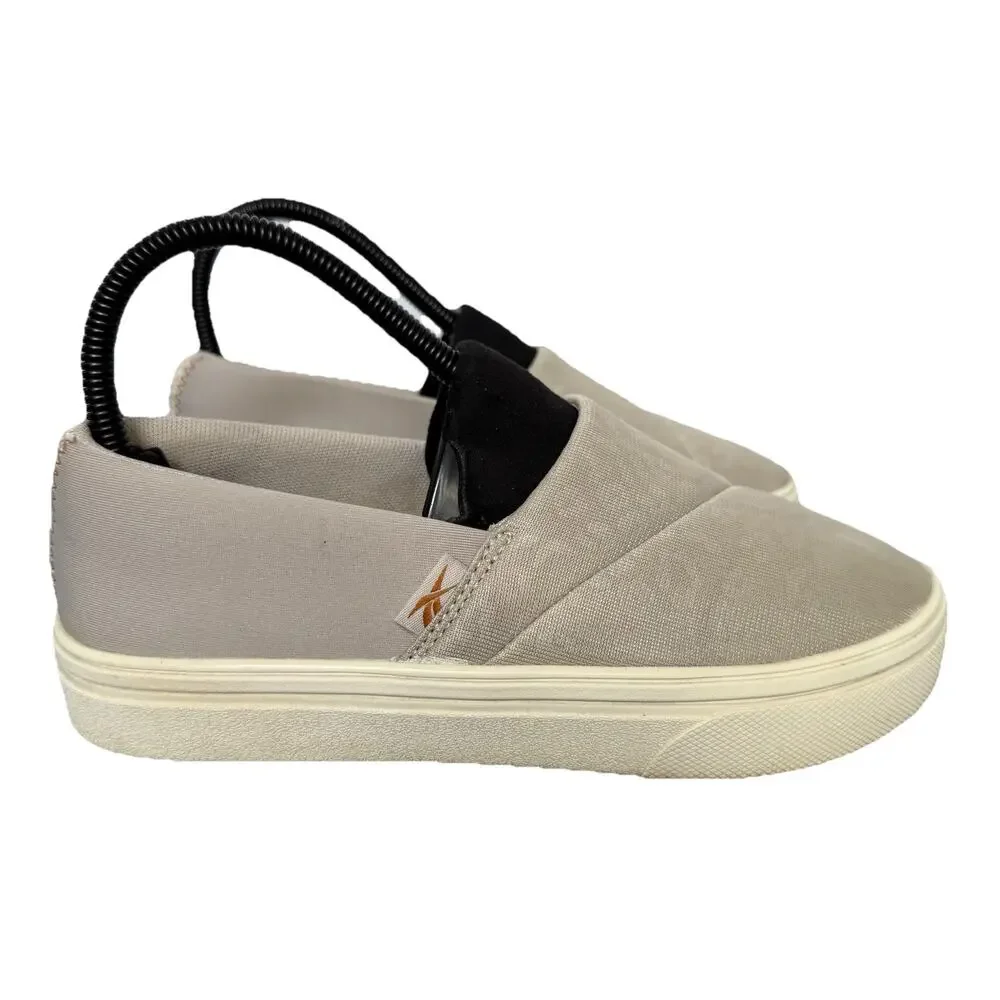 Reebok Women’s Slip On Sneaker Ghost Cheetah Print Tan U.S. 6 UK 3.5‎ EU 36